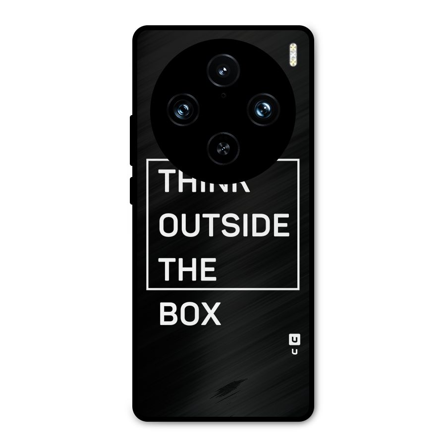 Always Think Outside Metal Back Case for Vivo X100 Pro