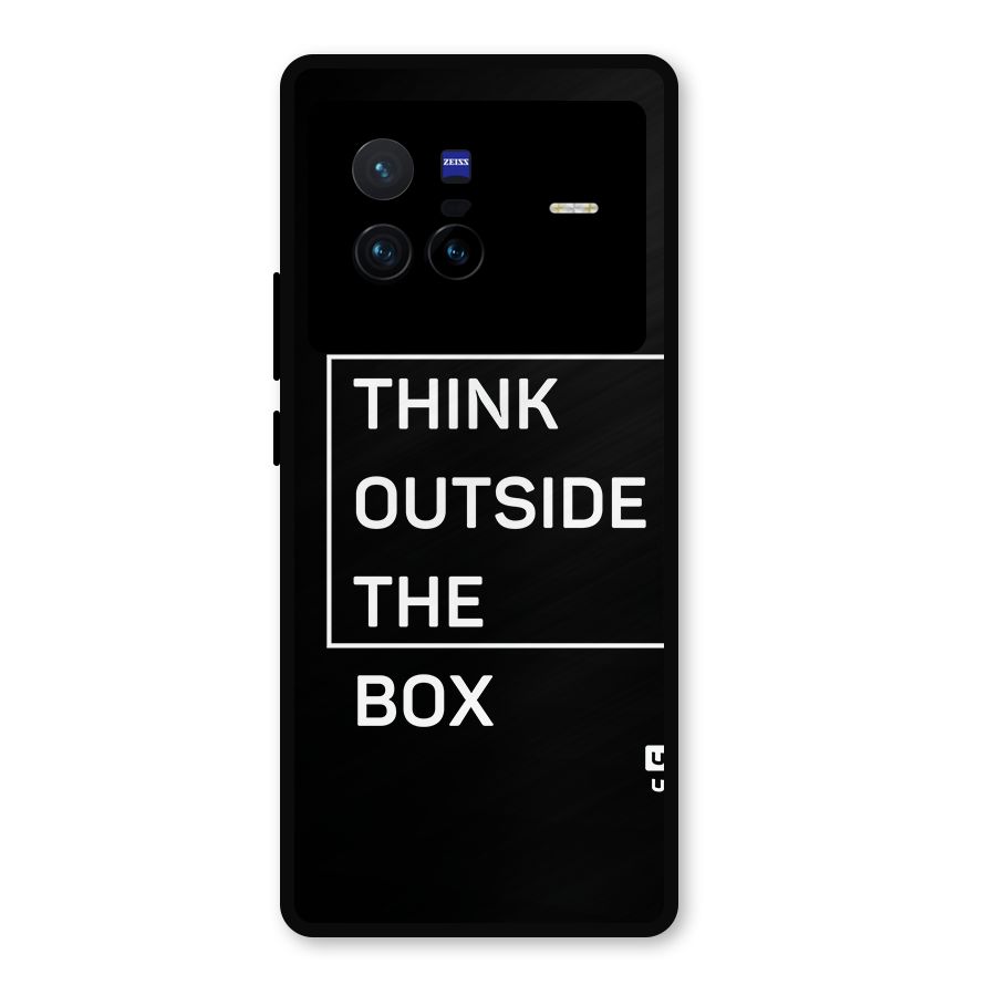 Always Think Outside Metal Back Case for Vivo X80