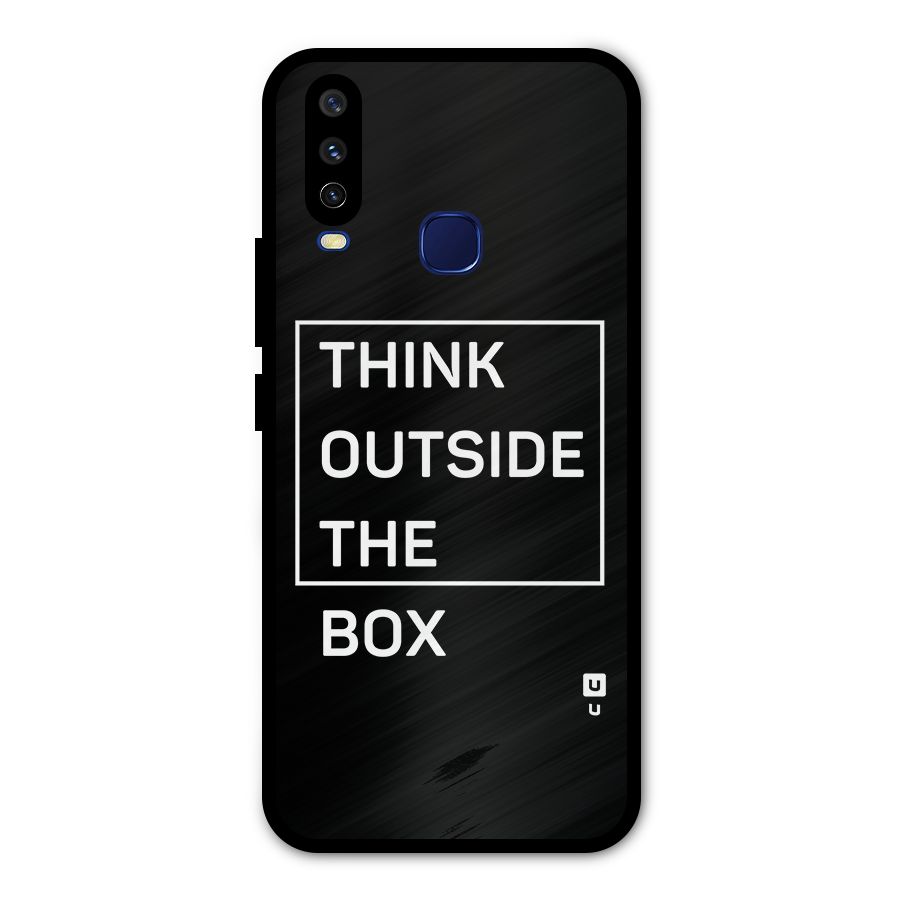 Always Think Outside Metal Back Case for Vivo Y15