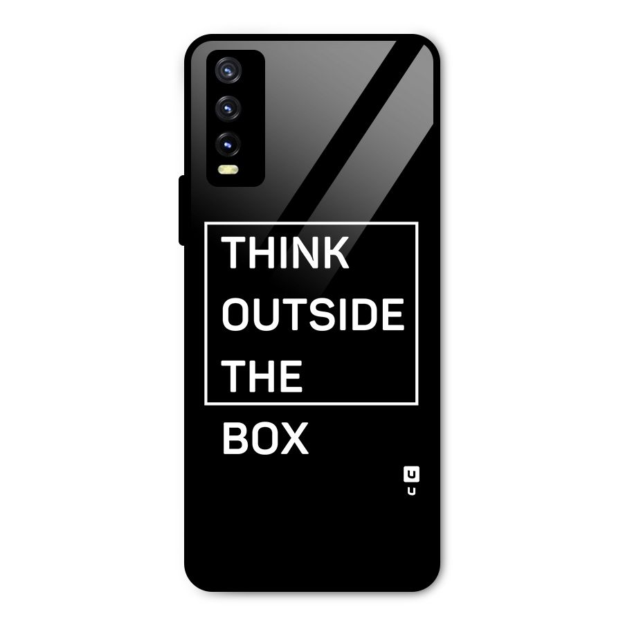 Always Think Outside Metal Back Case for Vivo Y20g