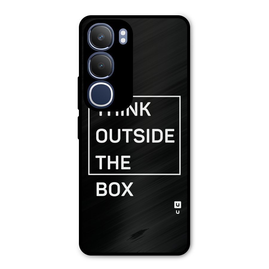 Always Think Outside Metal Back Case for Vivo Y29