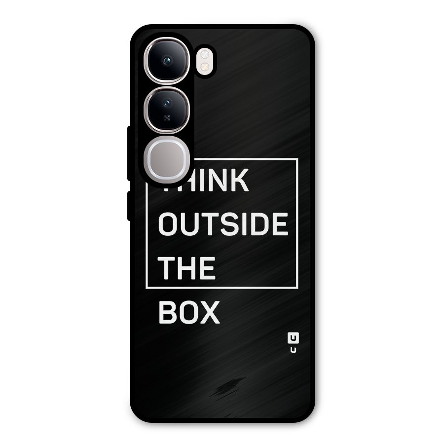 Always Think Outside Metal Back Case for Vivo Y300