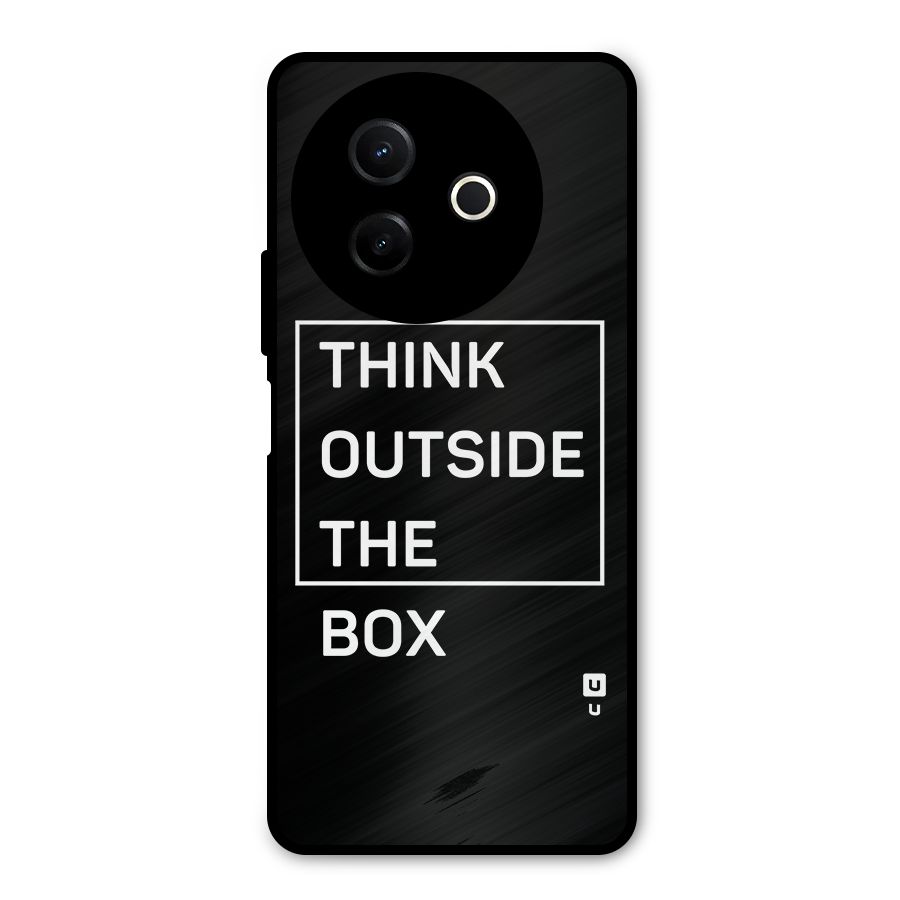Always Think Outside Metal Back Case for Vivo Y39