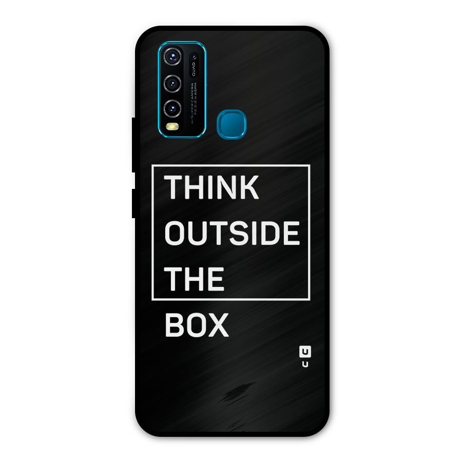 Always Think Outside Metal Back Case for Vivo Y50