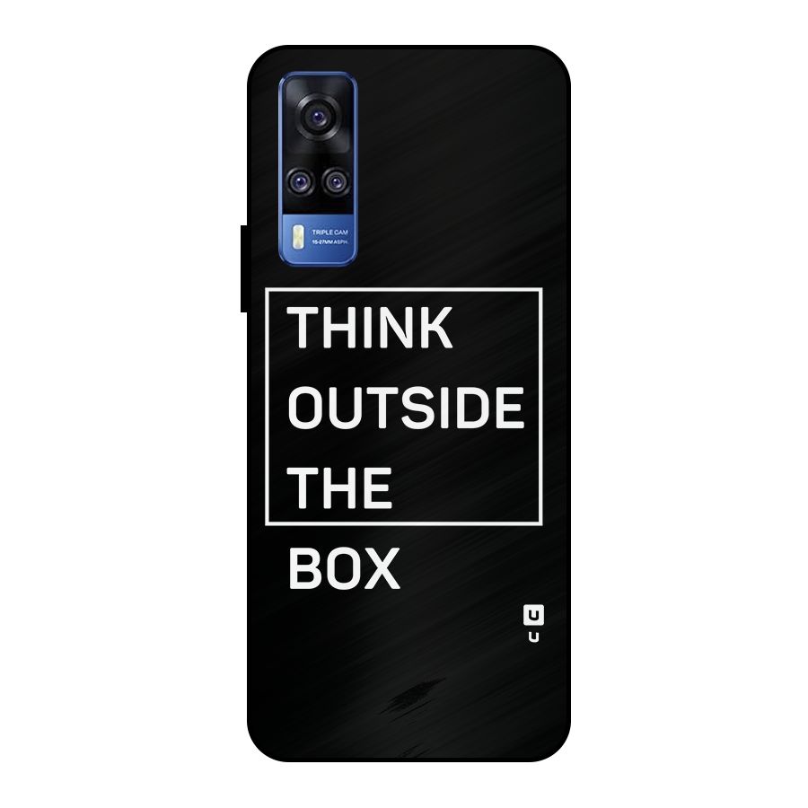 Always Think Outside Metal Back Case for Vivo Y51