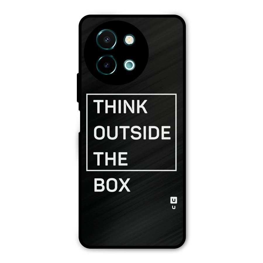 Always Think Outside Metal Back Case for Vivo Y58
