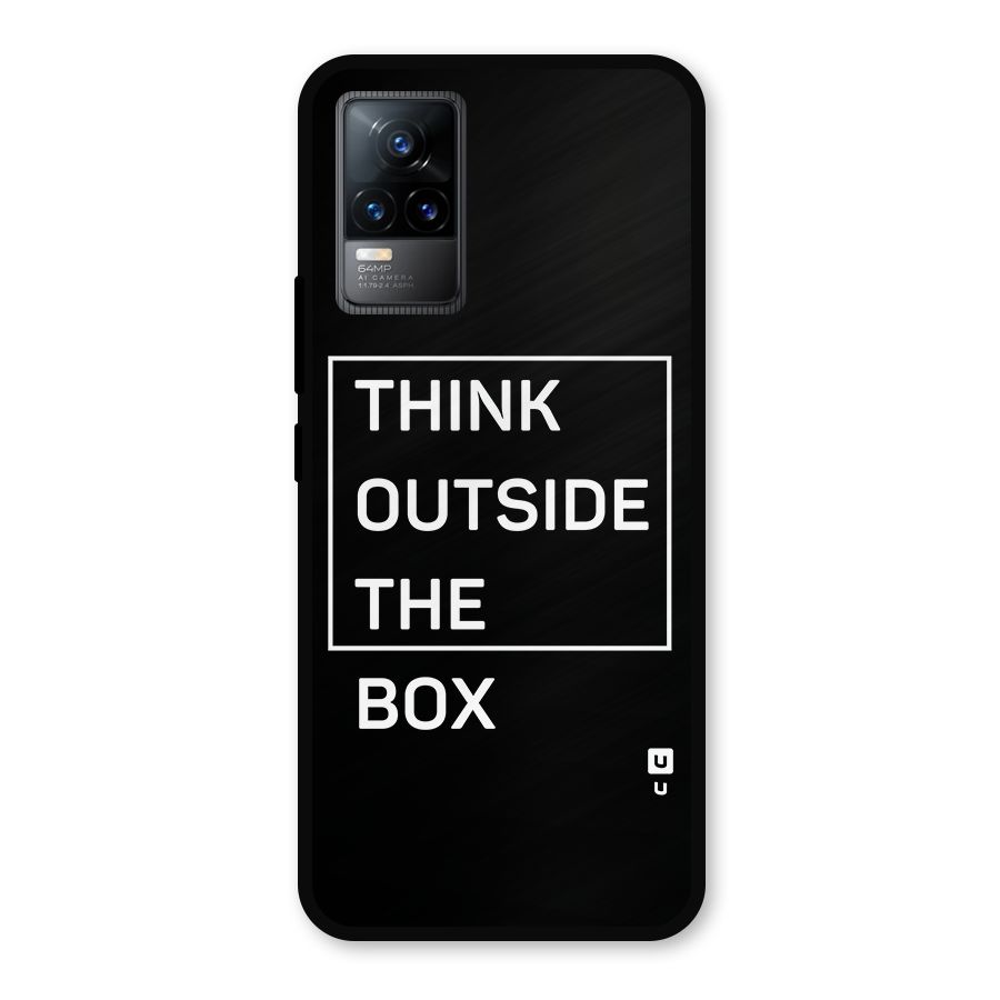 Always Think Outside Metal Back Case for Vivo Y73