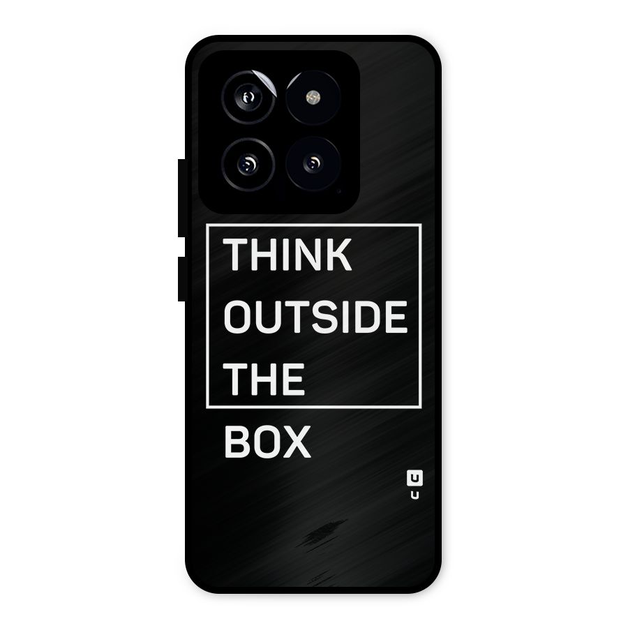 Always Think Outside Metal Back Case for Xiaomi 14
