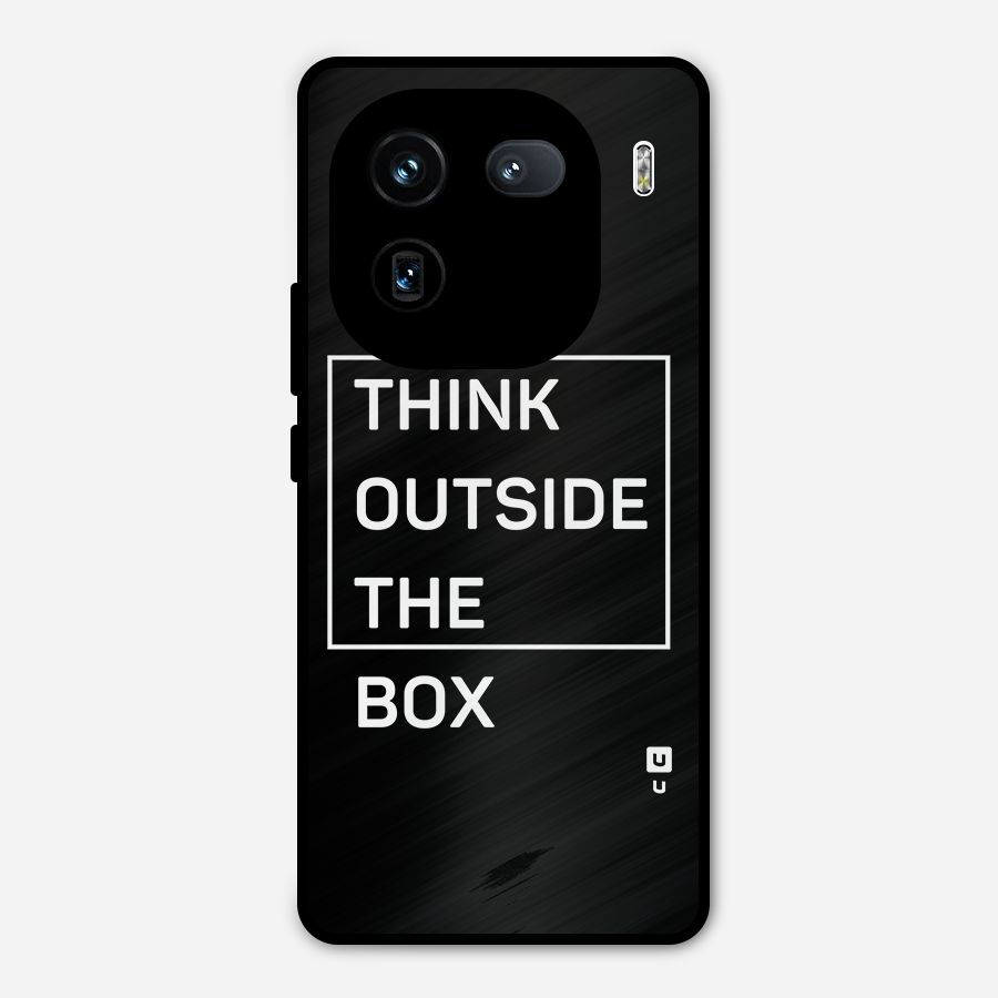 Always Think Outside Metal Back Case for iQOO 12