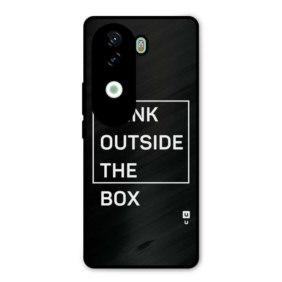 Always Think Outside Metal Back Case for iQOO Z9s