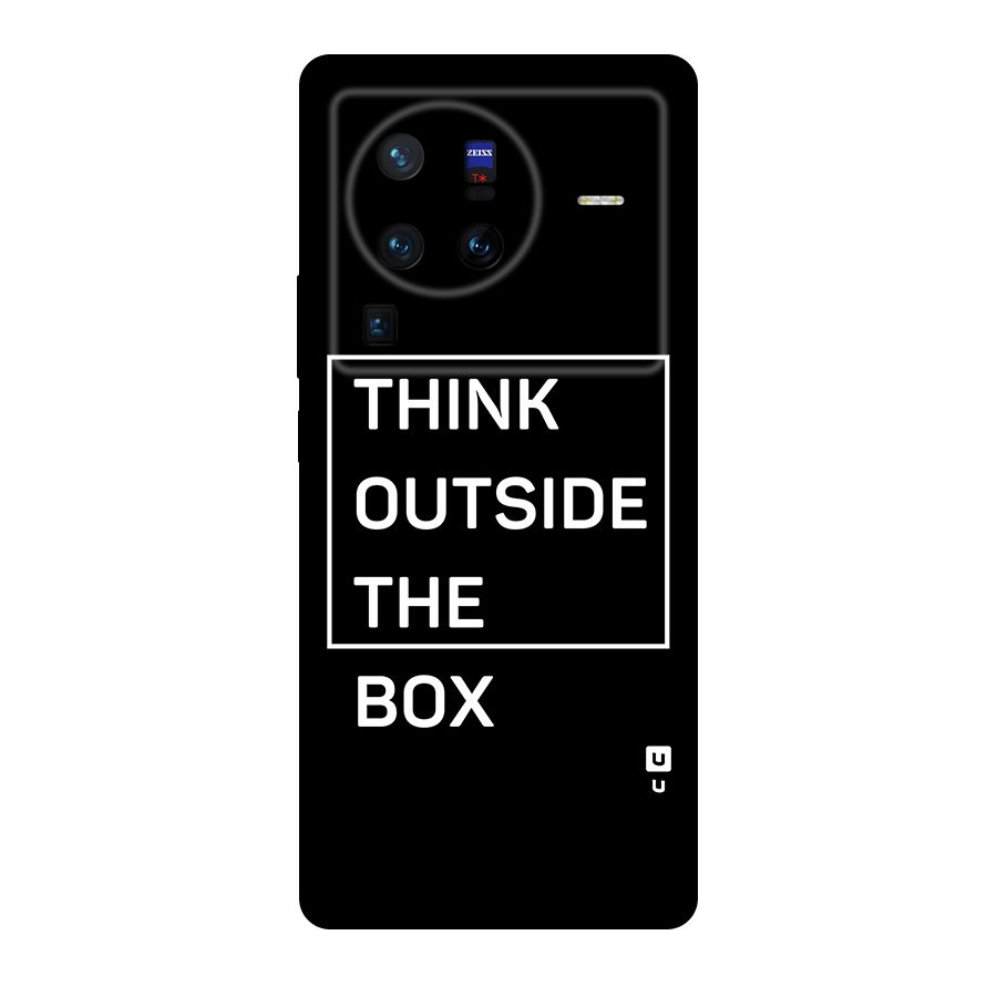 Always Think Outside Original Polycarbonate Back Case for Vivo X80
