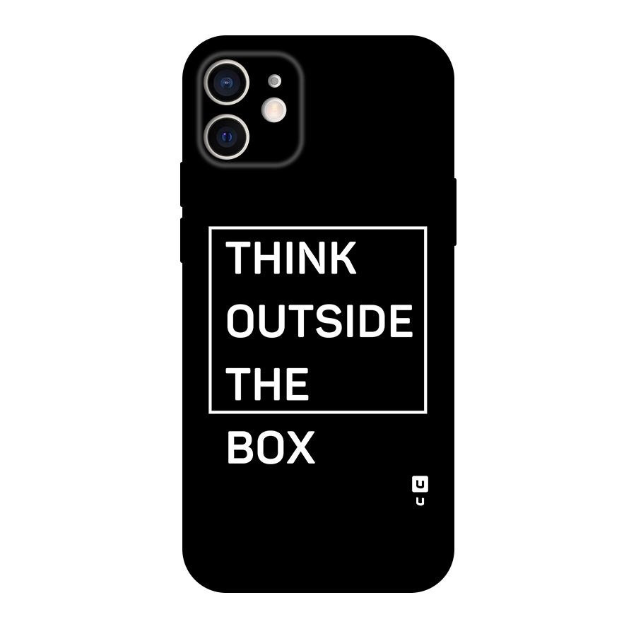 Always Think Outside Original Polycarbonate Back Case for iPhone 12