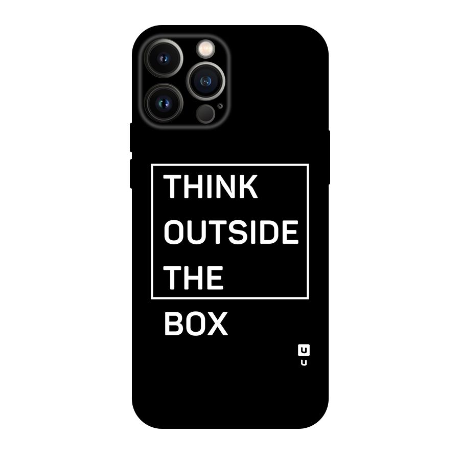 Always Think Outside Original Polycarbonate Back Case for iPhone 13 Pro Max