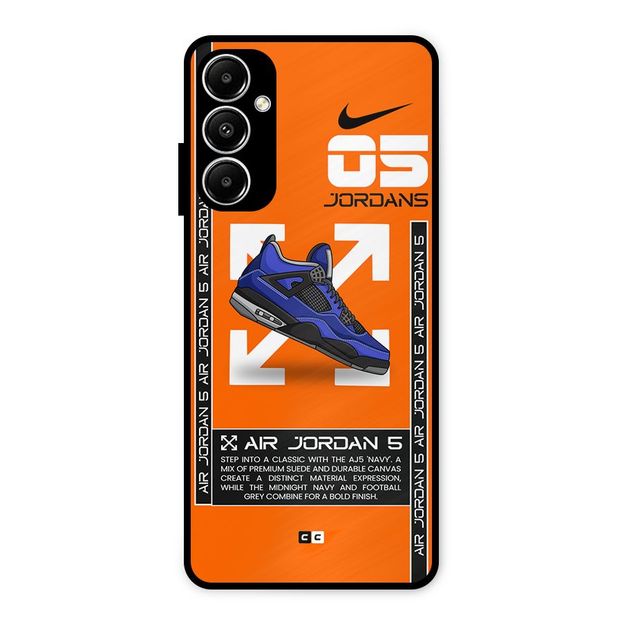 Amazing Air Shoes Metal Back Case for Galaxy A05s