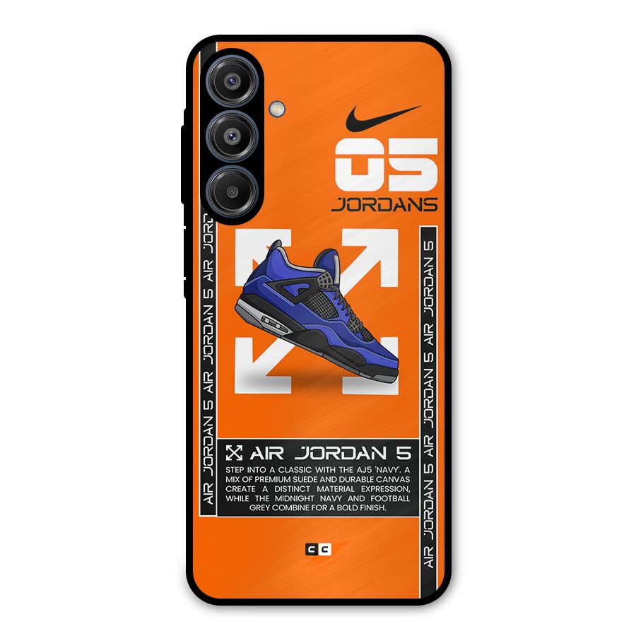 Amazing Air Shoes Metal Back Case for Galaxy A16 5G