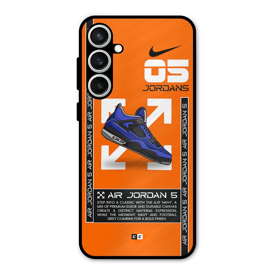 Amazing Air Shoes Metal Back Case for Galaxy S23 FE