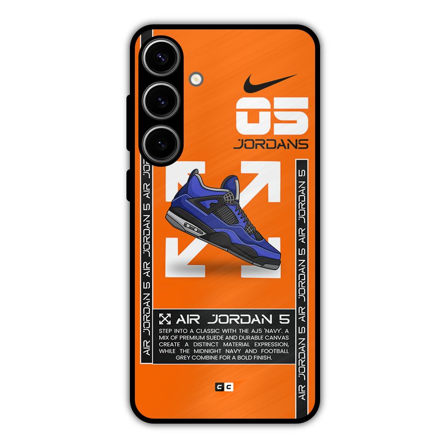 Amazing Air Shoes Metal Back Case for Galaxy S24 Plus