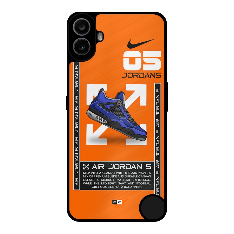 Amazing Air Shoes Metal Back Case for Nothing CMF Phone 1