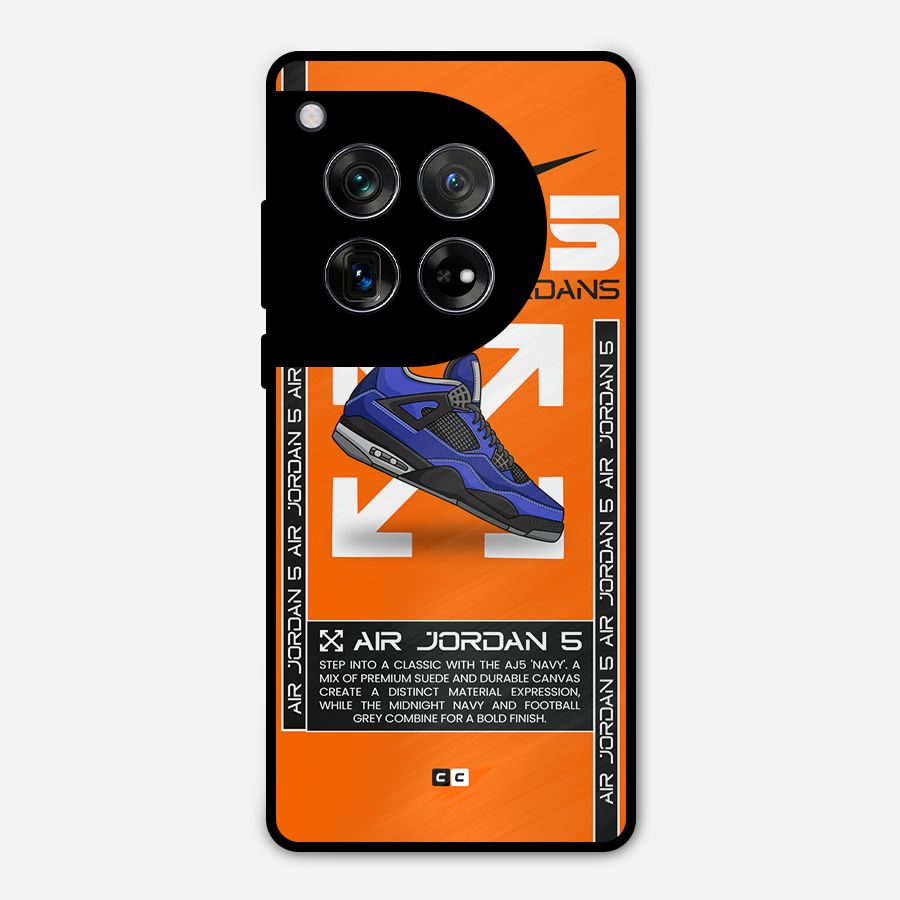 Amazing Air Shoes Metal Back Case for OnePlus 12