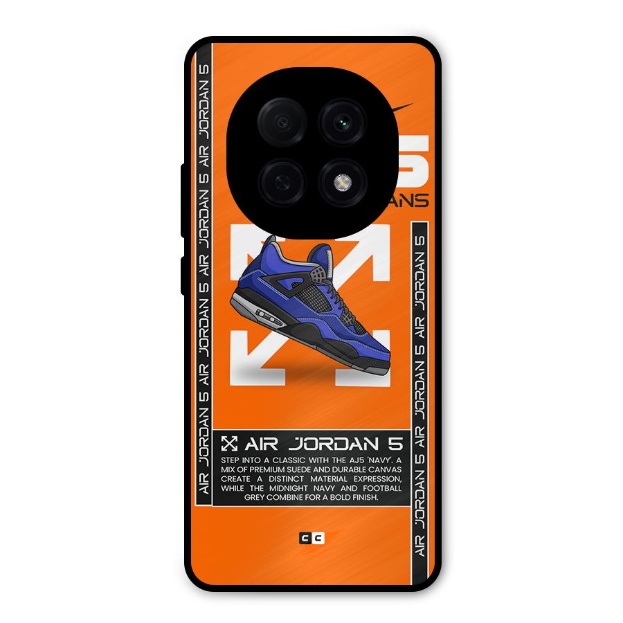 Amazing Air Shoes Metal Back Case for Oppo F29 Pro