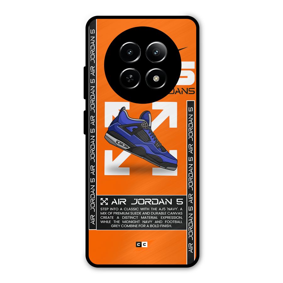 Amazing Air Shoes Metal Back Case for Realme 12 5G