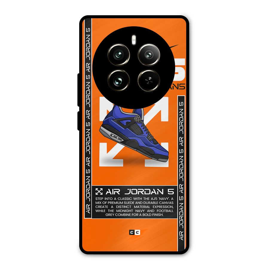 Amazing Air Shoes Metal Back Case for Realme 12 Pro