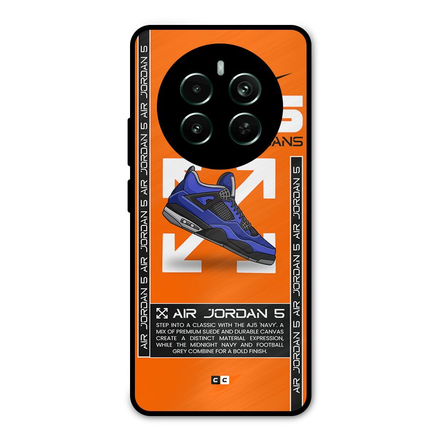 Amazing Air Shoes Metal Back Case for Realme 12 Pro Plus
