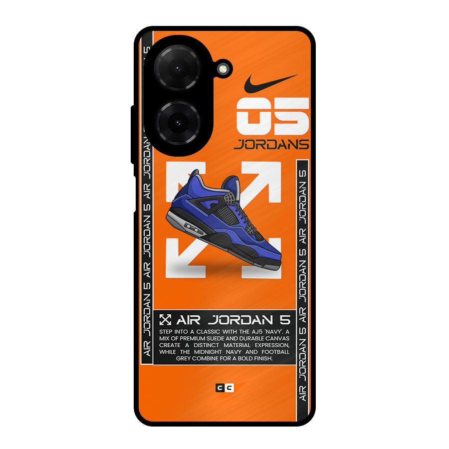 Amazing Air Shoes Metal Back Case for Redmi A5 4G