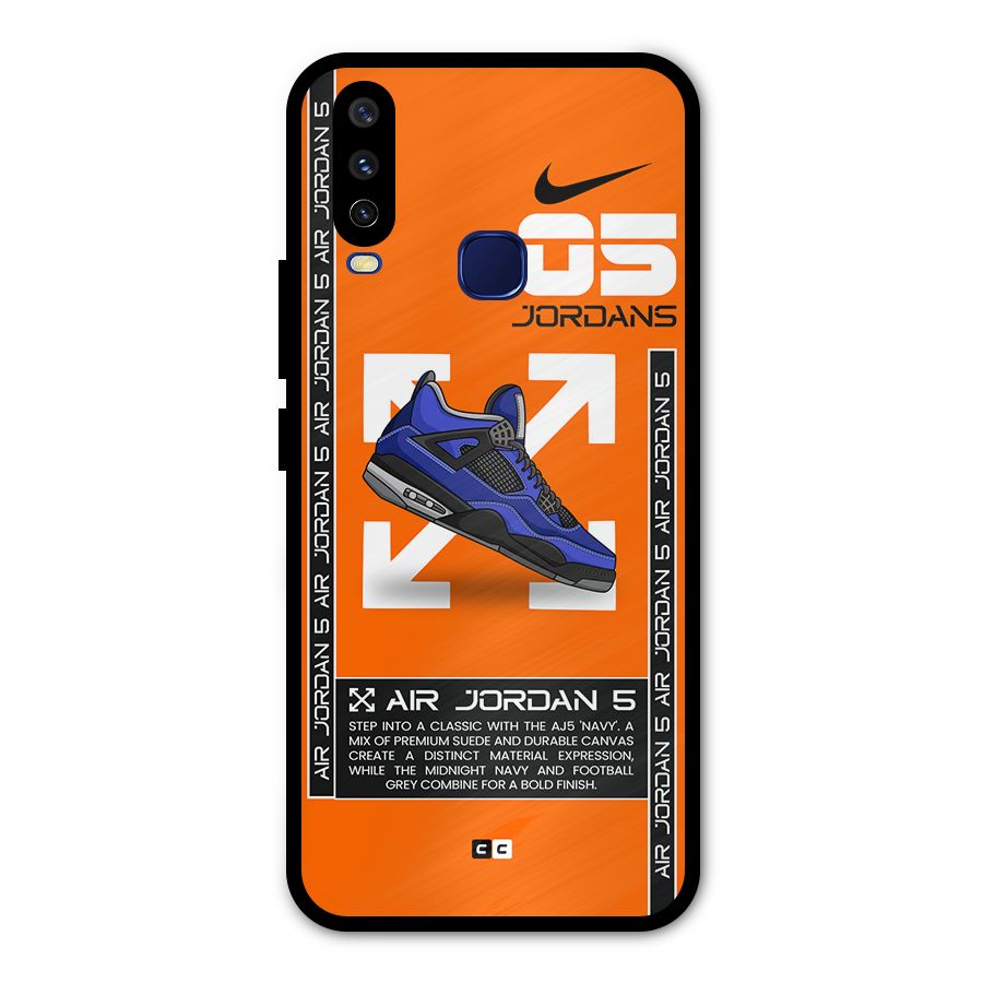 Amazing Air Shoes Metal Back Case for Vivo V17