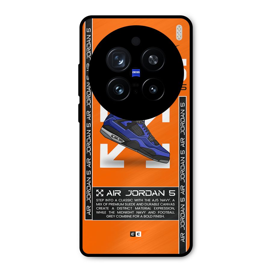 Amazing Air Shoes Metal Back Case for Vivo X200 Pro
