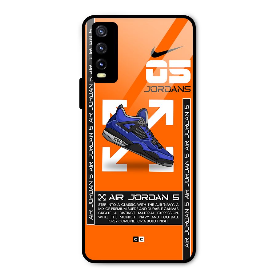 Amazing Air Shoes Metal Back Case for Vivo Y20