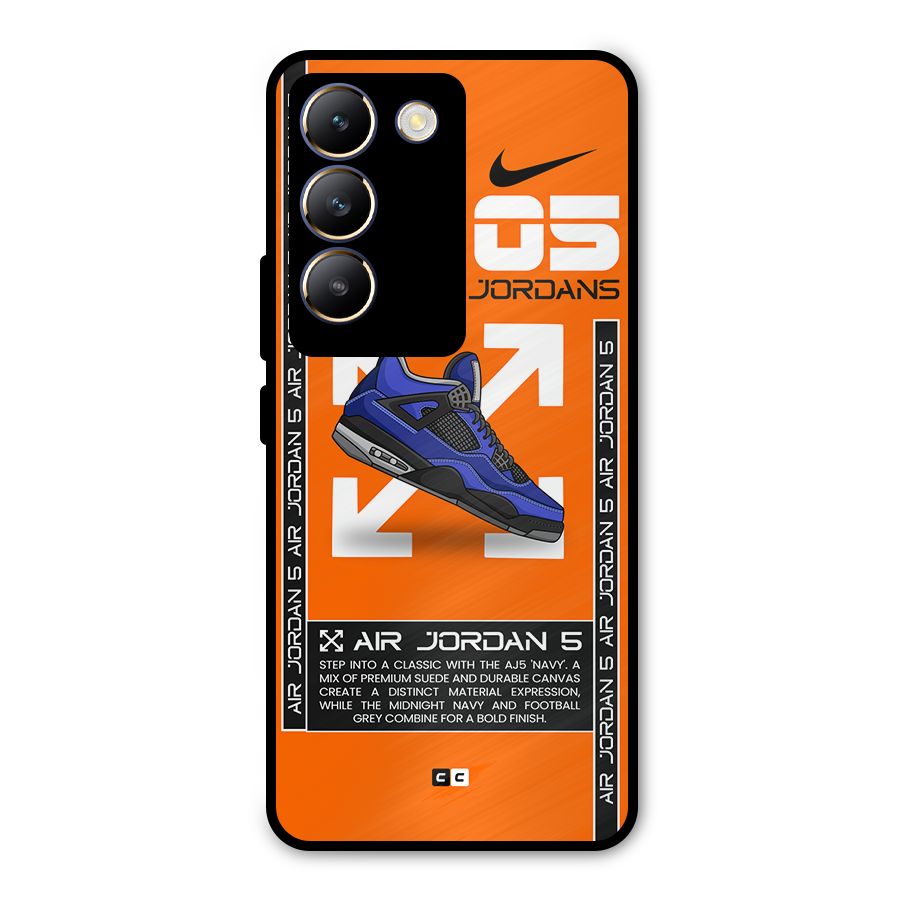 Amazing Air Shoes Metal Back Case for Vivo Y200e