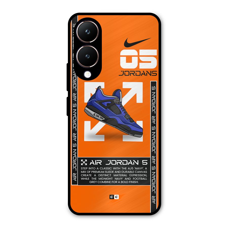 Amazing Air Shoes Metal Back Case for Vivo Y28