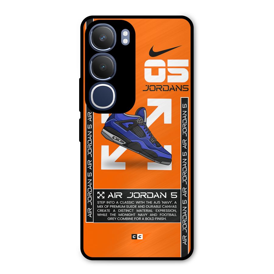 Amazing Air Shoes Metal Back Case for Vivo Y29
