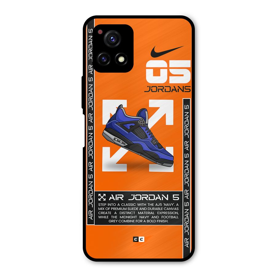 Amazing Air Shoes Metal Back Case for Vivo Y72 5G