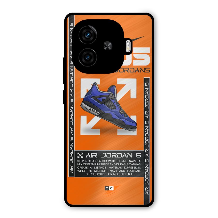 Amazing Air Shoes Metal Back Case for iQOO Neo 10R