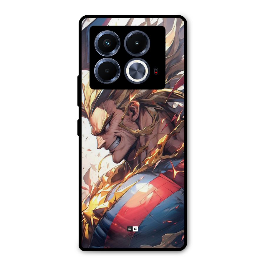 Amazing Almight Metal Back Case for Infinix Note 40 5G