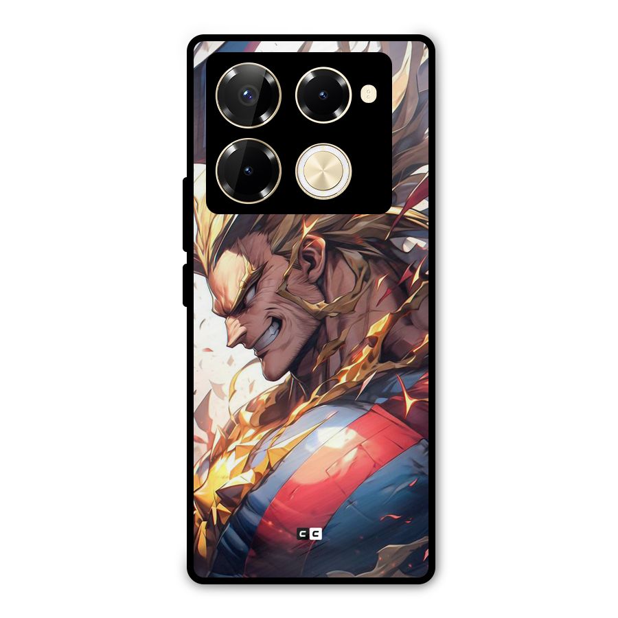 Amazing Almight Metal Back Case for Infinix Note 40 Pro Plus
