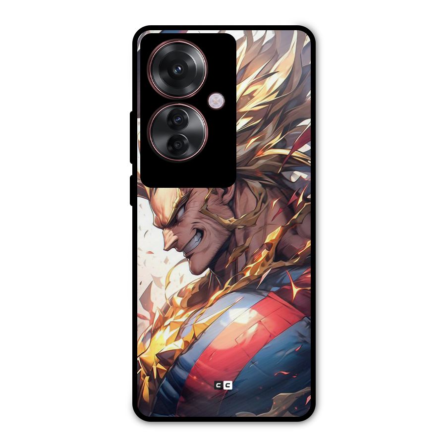 Amazing Almight Metal Back Case for Oppo F25 Pro