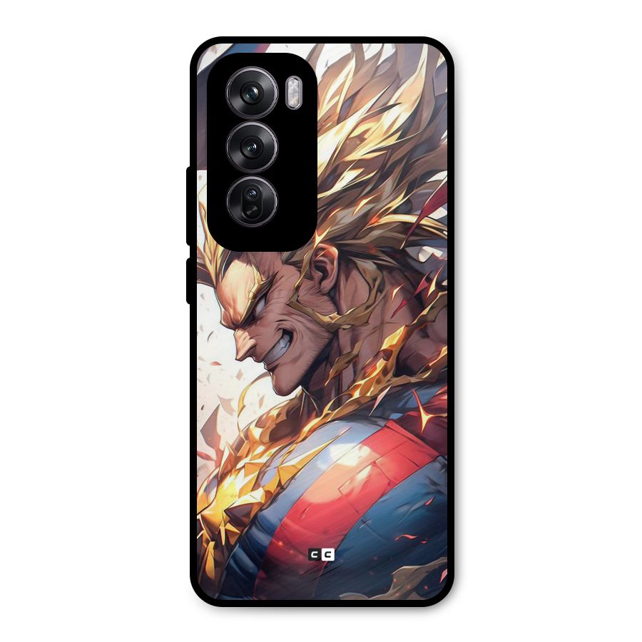 Amazing Almight Metal Back Case for Oppo Reno12 Pro