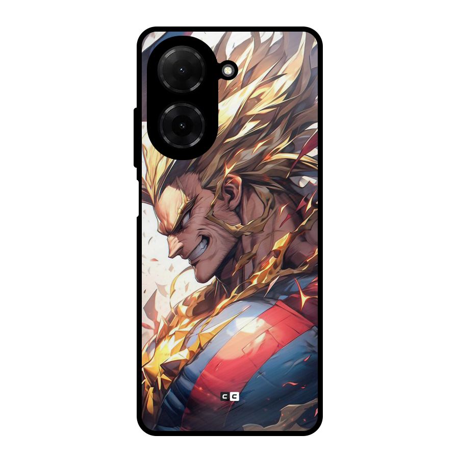 Amazing Almight Metal Back Case for Redmi A5 4G
