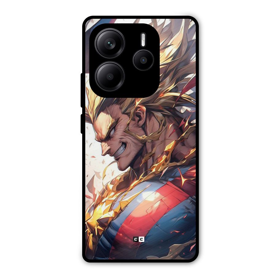 Amazing Almight Metal Back Case for Redmi Note 14 5G