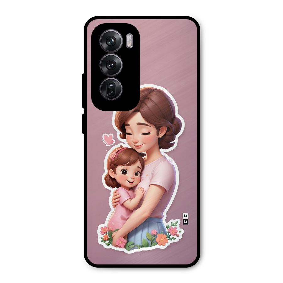 Amazing Bond Metal Back Case for Oppo Reno12 Pro