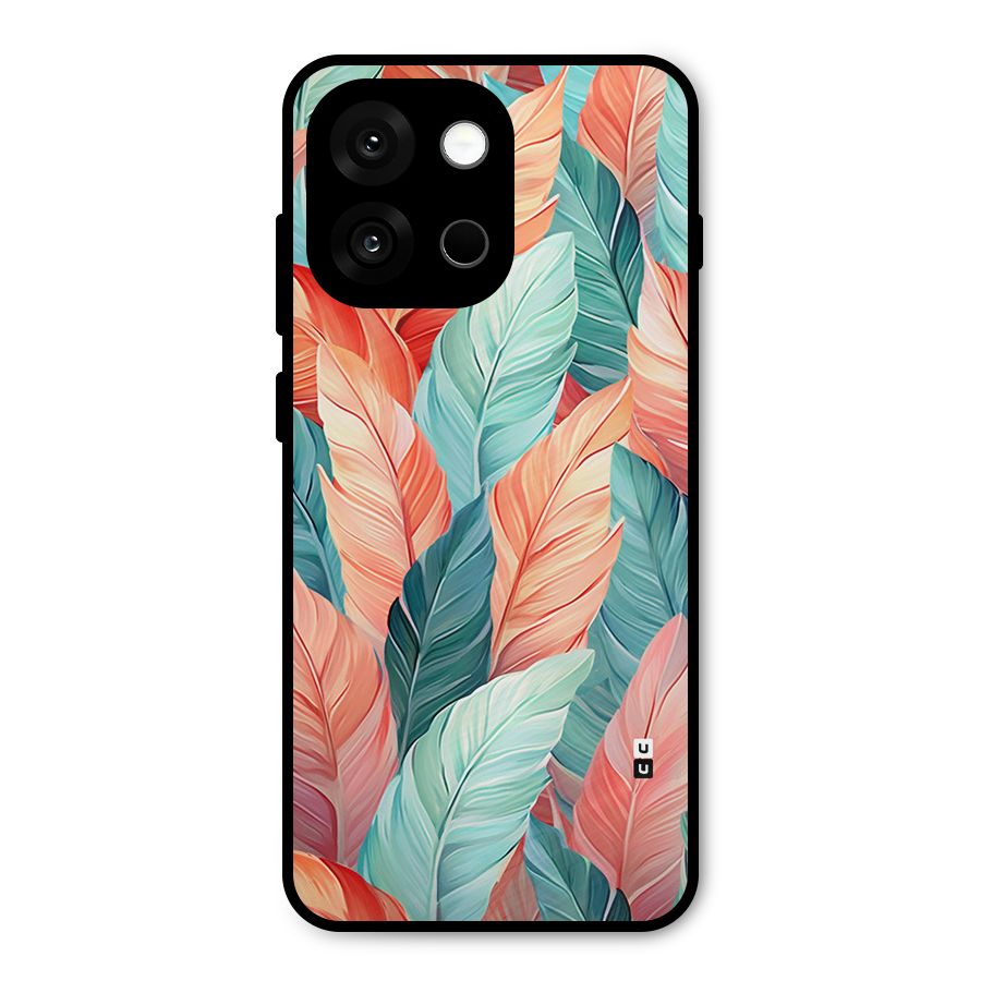 Amazing Colorful Leaves Metal Back Case for OnePlus 13s