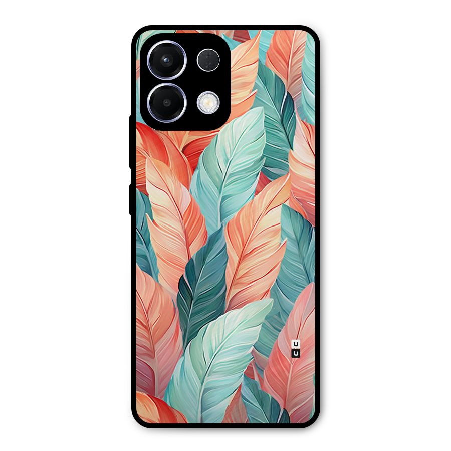 Amazing Colorful Leaves Metal Back Case for Oppo K13