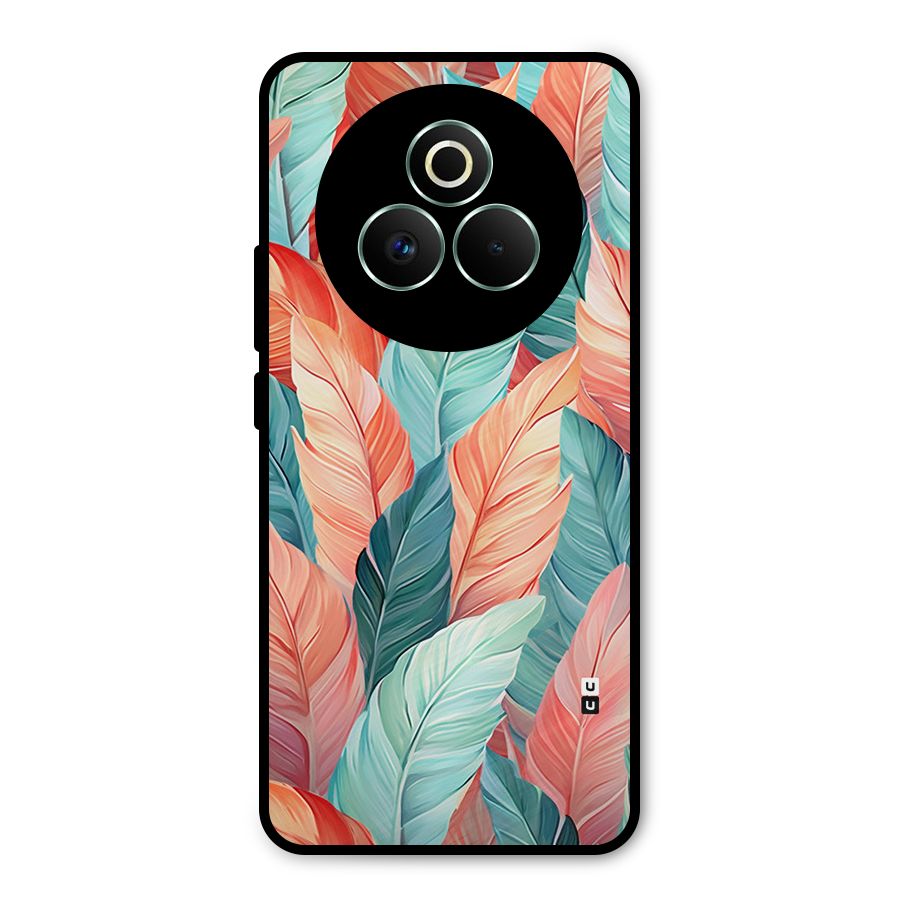 Amazing Colorful Leaves Metal Back Case for Realme P3 Pro