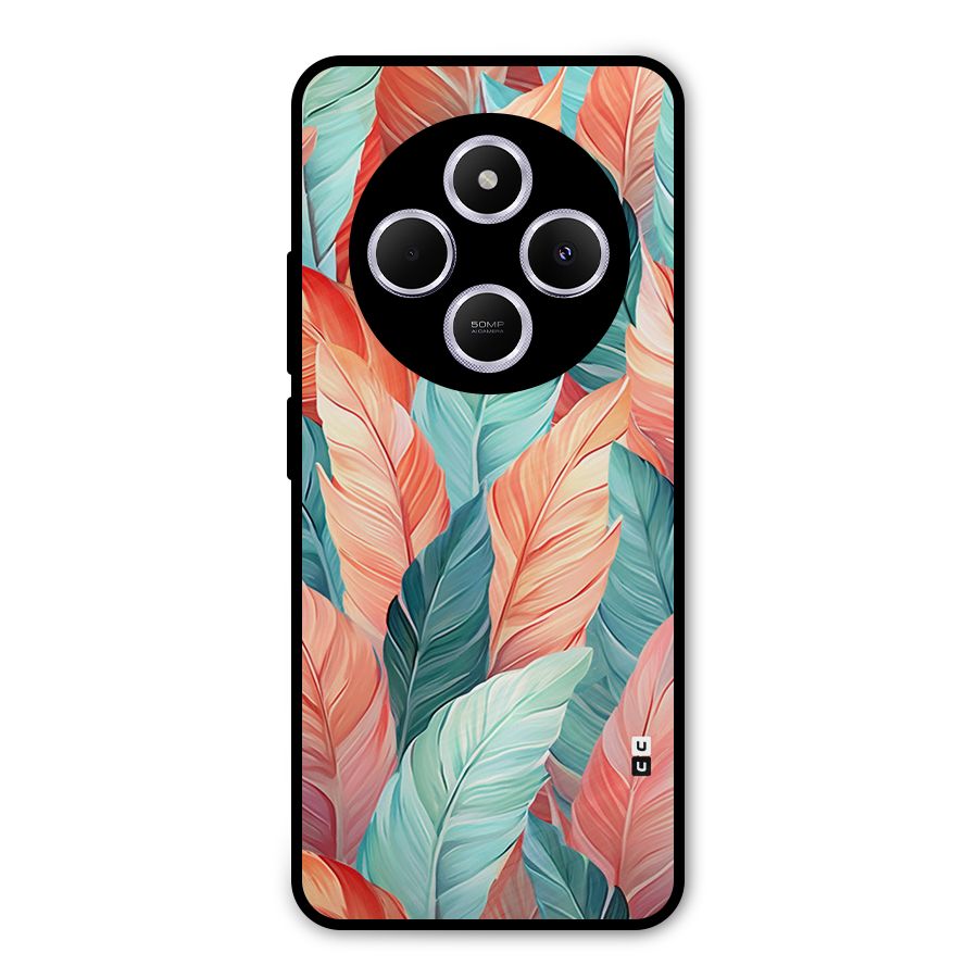 Amazing Colorful Leaves Metal Back Case for Redmi A4
