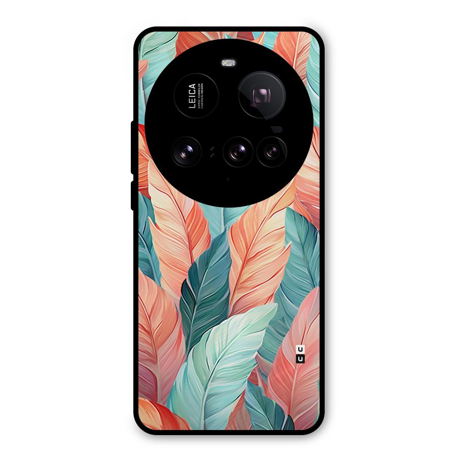 Amazing Colorful Leaves Metal Back Case for Xiaomi 15 Ultra