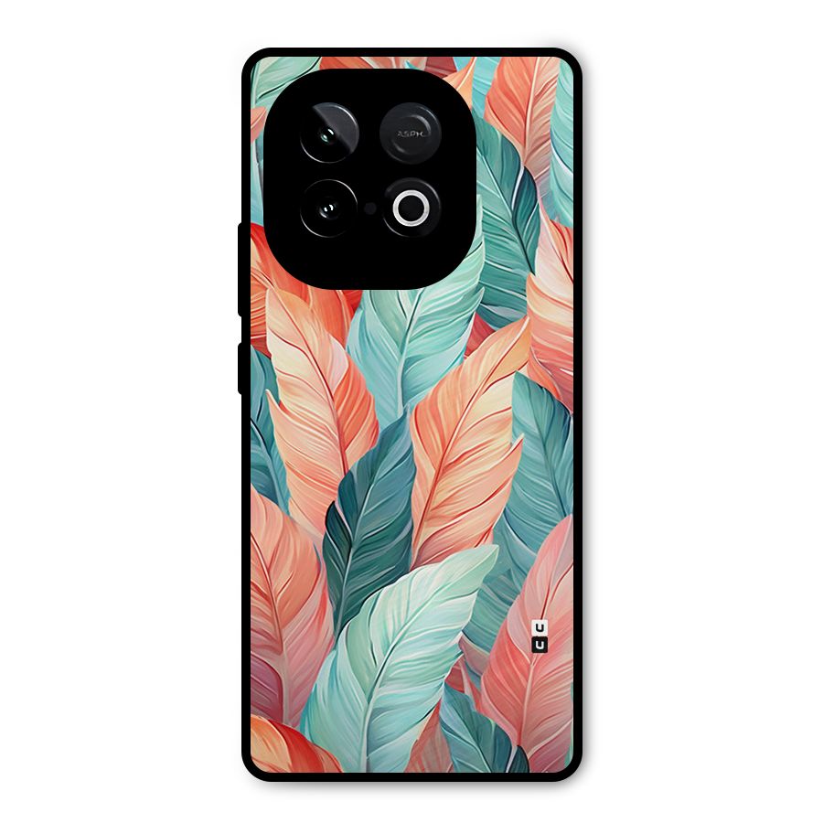 Amazing Colorful Leaves Metal Back Case for iQOO Neo 10