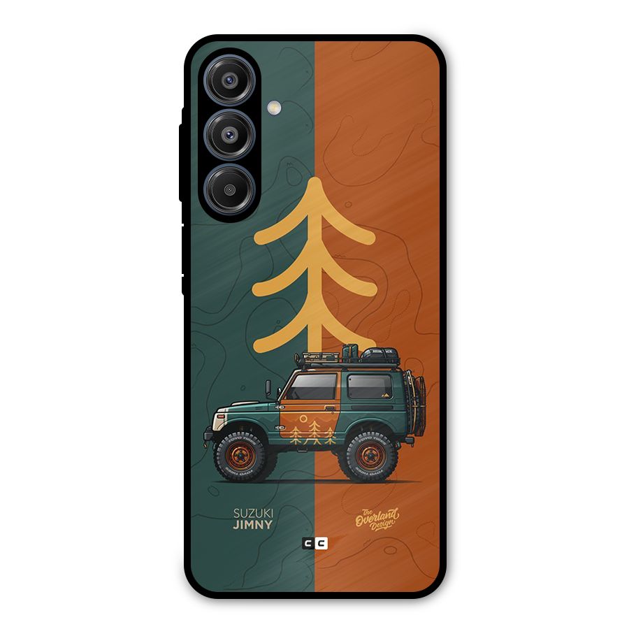 Amazing Defence Car Metal Back Case for Galaxy A16 5G